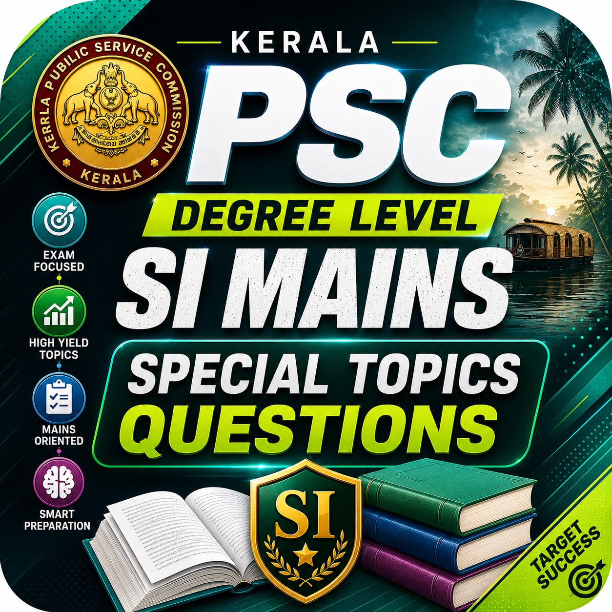 KPSC SI Mains Special Topics Questions